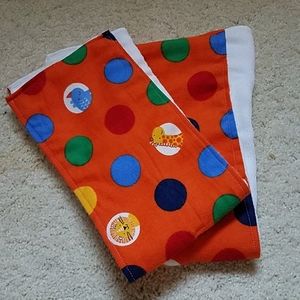 Burp cloths Handmade Jungle animals